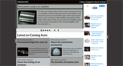 Desktop Screenshot of catalogauto.com